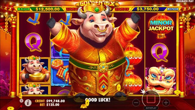 Panduan Bermain Slot Golden Ox Pragmatic Play