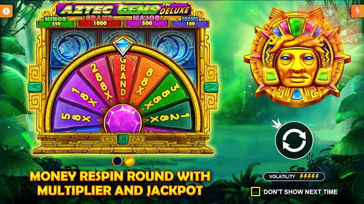 Permainan Slot Aztec Gems Deluxe Pragmatic Play