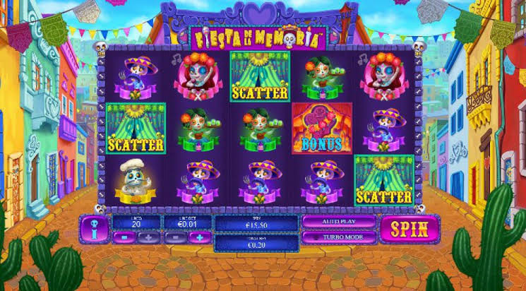 Festival Orang Mati! Slot Fiesta De La Memoria Playtech