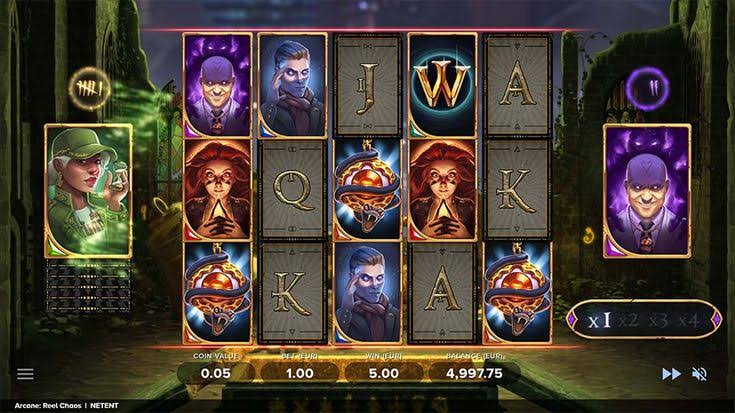 Permainan Ajaib! - Slot Arcane : Reel Chaos NetEnt